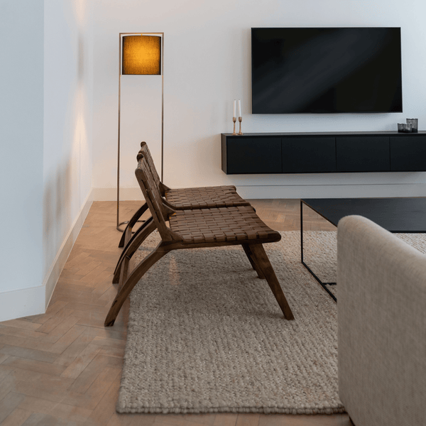 Vloerlamp - Moyo antique brass