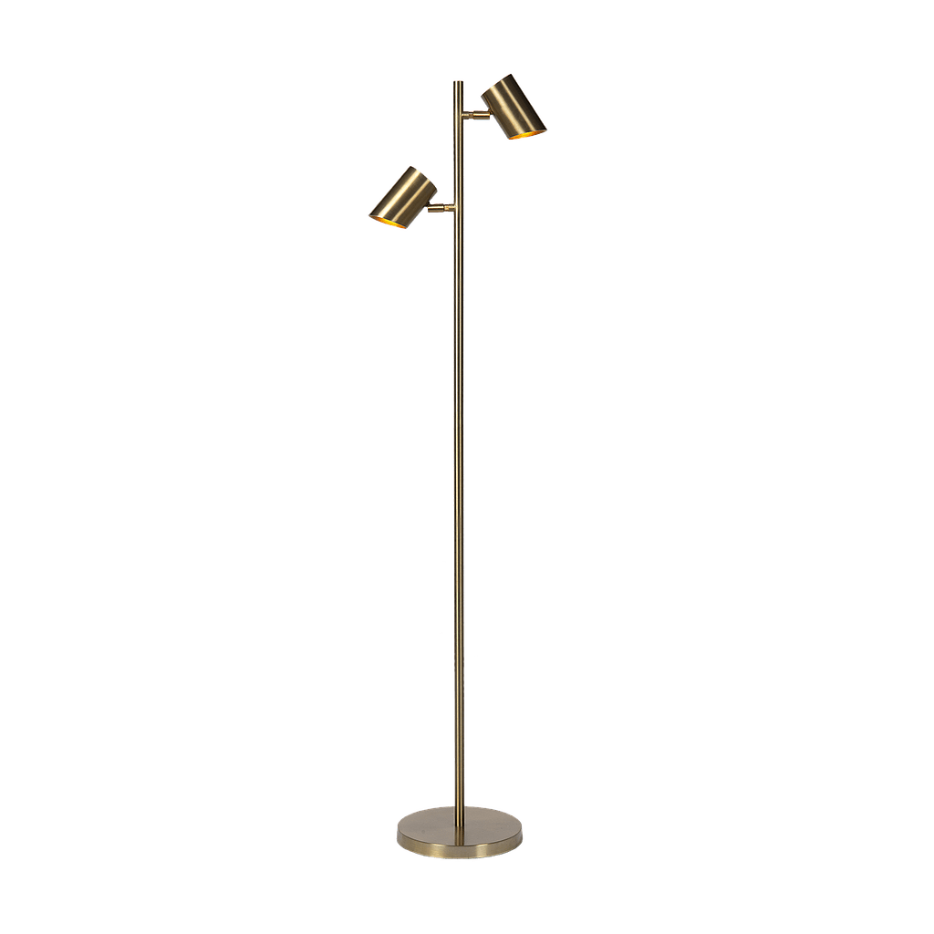 Vloerlamp - Kisoro antique brass