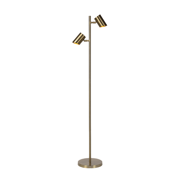 Vloerlamp - Kisoro antique brass