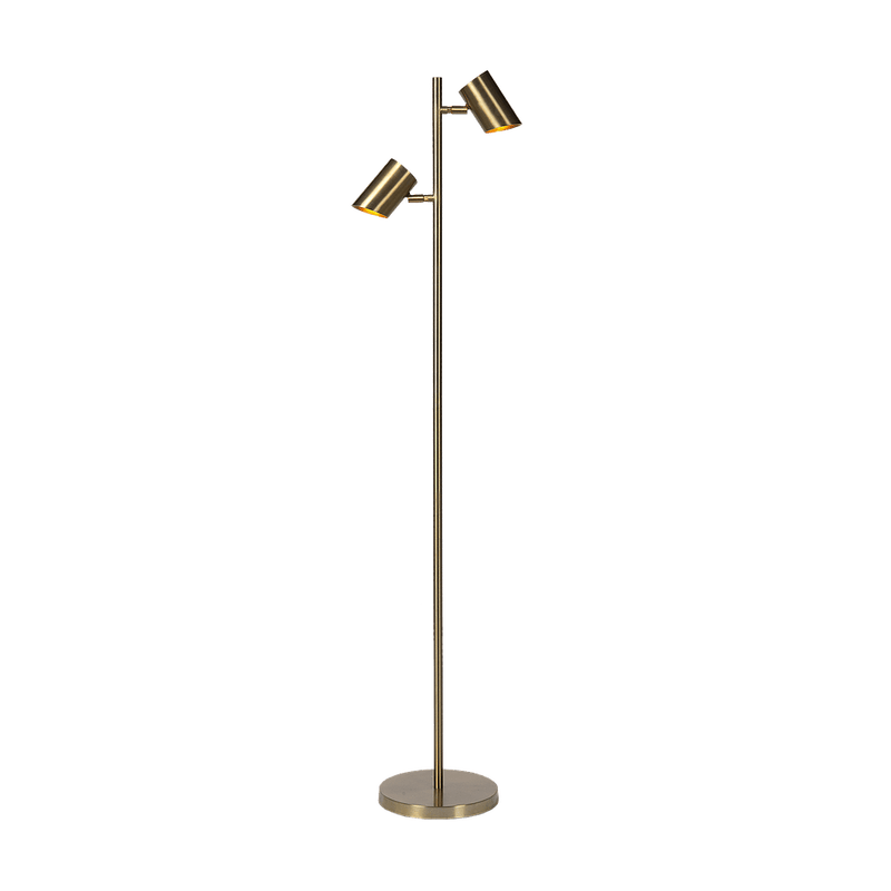 Vloerlamp - Kisoro antique brass