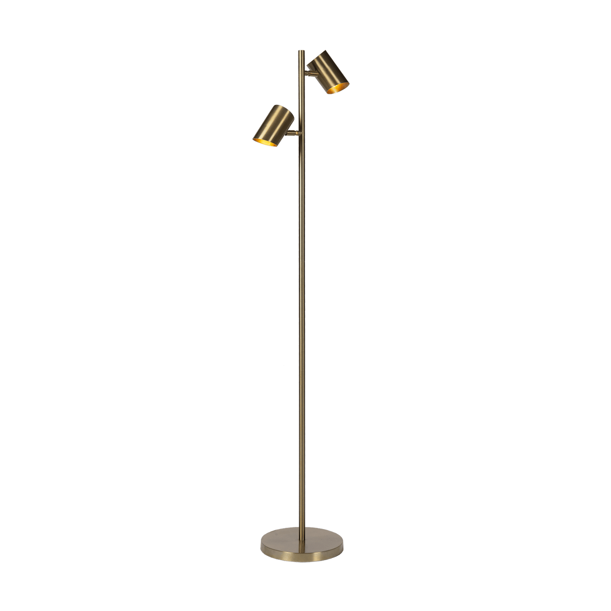Vloerlamp - Kisoro antique brass
