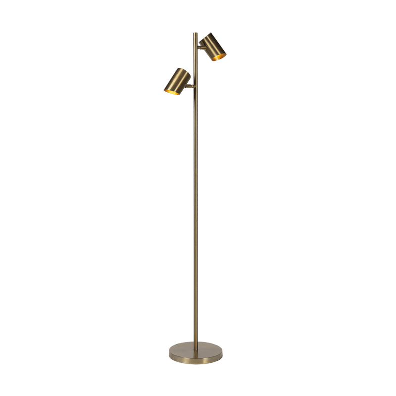 Vloerlamp - Kisoro antique brass