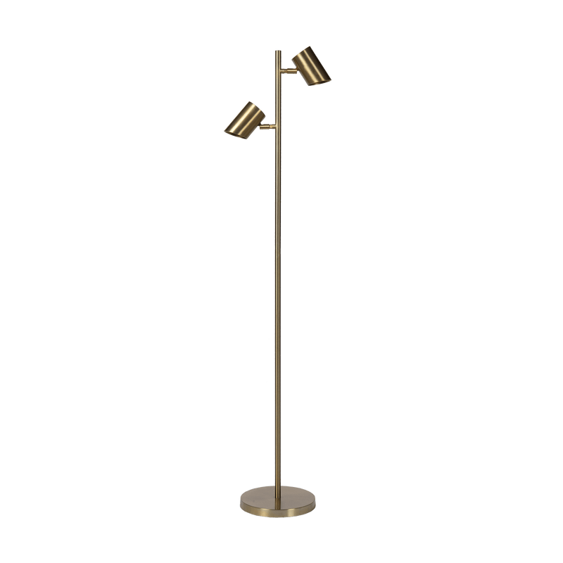 Vloerlamp - Kisoro antique brass