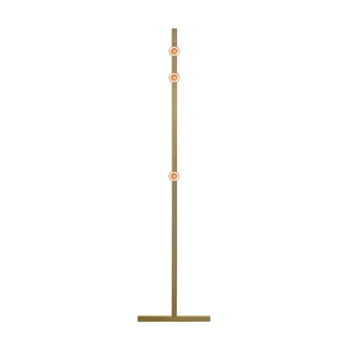 Vloerlamp - Faillance antique brass
